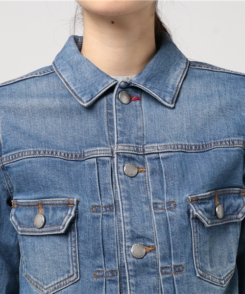 GUILD PRIME（ギルドプライム）の「【GUILD PRIME】WOMENS Gジャン（デニムジャケット・レディース・インディゴブルー・36/34）」の5枚目の写真