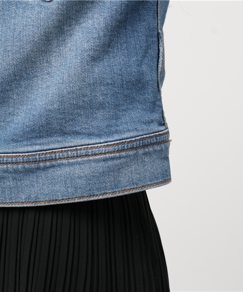 GUILD PRIME（ギルドプライム）の「【GUILD PRIME】WOMENS Gジャン（デニムジャケット・レディース・インディゴブルー・36/34）」の8枚目の写真