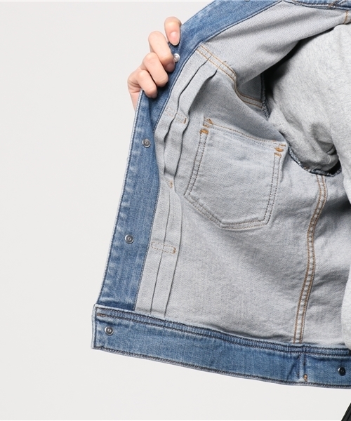 GUILD PRIME（ギルドプライム）の「【GUILD PRIME】WOMENS Gジャン（デニムジャケット・レディース・インディゴブルー・36/34）」の9枚目の写真