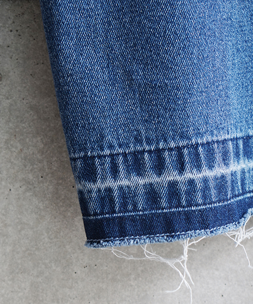 laboratory work（ラボラトリーワーク）の「ヴィンテージ風デニムワイドパンツ（デニムパンツ・レディース・ライトブルー/ブルー・SMALL/MEDIUM）」の18枚目の写真