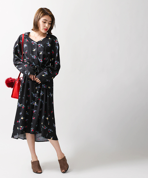 WEGO(ウィゴー)の「WEGO/ガウンシャツワンピース(シャツワンピース・レディース・その他1/その他2・FREE)」の3枚目の写真