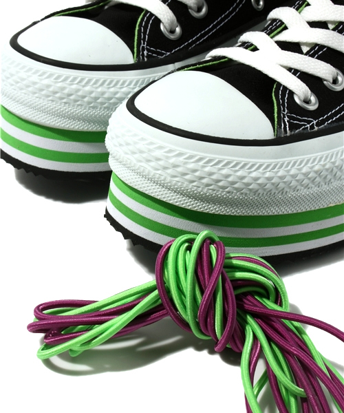 コンバース　厚底　ALL STAR PLT ST KNEE-HI 24.5 CONVERSE（コンバース）の「ALL STAR PLT ST KNEE-HI