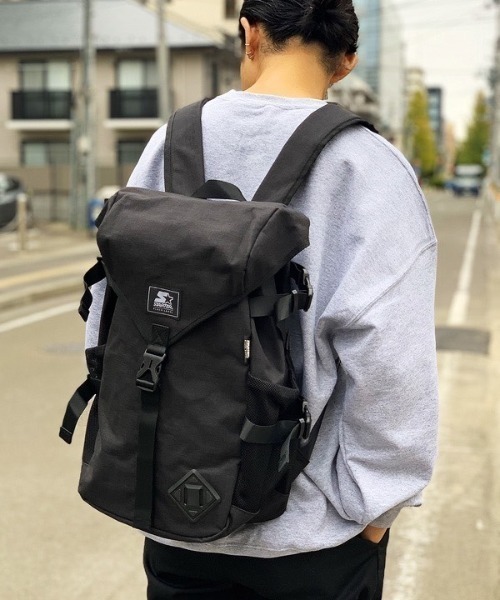 STARTER(スターター)の「【STARTER BLACK LABEL】バックパック(バックパック/リュック・レディース・グレー/ライトパープル/ブラック/チャコール・FREE)」の2枚目の写真