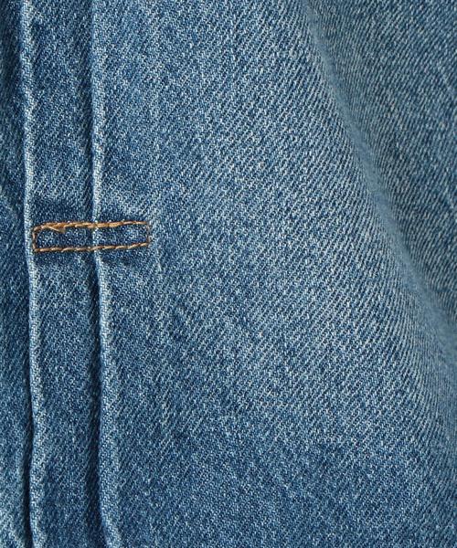 Another Edition（アナザーエディション）の「BIG G-JK（デニムジャケット・レディース・ブラック/コバルトブルー・SMALL/MEDIUM）」の6枚目の写真