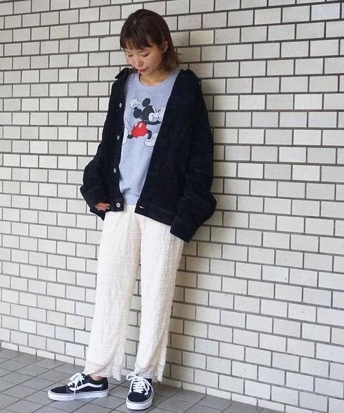 Another Edition（アナザーエディション）の「BIG G-JK（デニムジャケット・レディース・ブラック/コバルトブルー・SMALL/MEDIUM）」の18枚目の写真