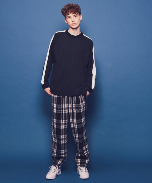 MONKEY TIME(モンキータイム)の「<monkey time> LINE URAKE CN/スウェット ◆(スウェット・メンズ・ブラック/グレー・SMALL/X-LARGE/LARGE/MEDIUM)」の6枚目の写真