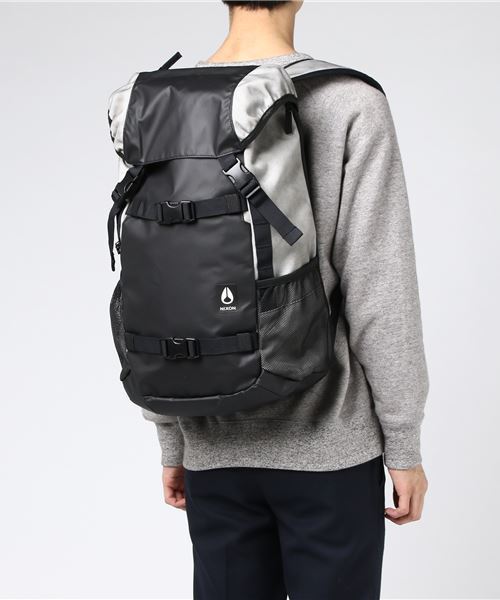 NIXON(ニクソン)の「LANDLOCK III BACKPACK NC28132101-00 CONCRETE(バックパック/リュック・メンズ・グレー・FREE)」の7枚目の写真