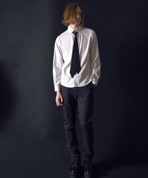 MILKBOY（ミルクボーイ）の「TIED シャツ（シャツ/ブラウス・メンズ・ブラック/オフホワイト/サックスブルー/ナチュラル・FREE）」の11枚目の写真