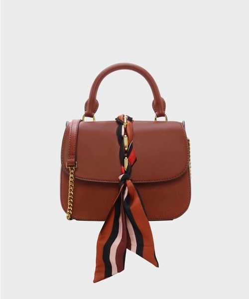 スカーフバックルハンドバッグ / SCARF BUCKLE HANDBAG