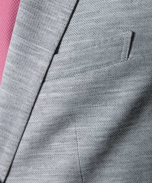 MICHEL KLEIN HOMME (ミッシェルクランオム)の「ジャケット(セオαラミーテックジャージー)(テーラードジャケット・メンズ・ネイビー/グレー・LARGE/X-LARGE/XX-LARGE/MEDIUM/SMALL)」の10枚目の写真