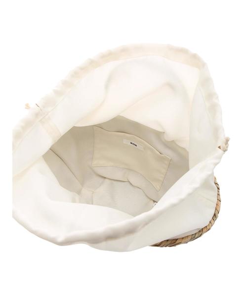 koe（コエ）の「メタリックバスケット（ハンドバッグ・レディース・シルバー・FREE）」の5枚目の写真