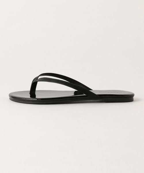 BEAUTY&YOUTH UNITED ARROWS(ビューティーアンドユースユナイテッドアローズ)の「BY フェイクレザー トングサンダル ◆(サンダル・レディース・ゴールド/ベージュ/ブラック/シルバー・38/36/37/35)」の9枚目の写真