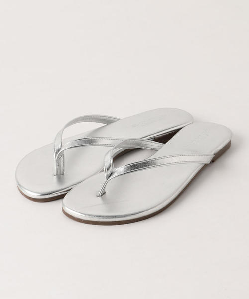 BEAUTY&YOUTH UNITED ARROWS(ビューティーアンドユースユナイテッドアローズ)の「BY フェイクレザー トングサンダル ◆(サンダル・レディース・ゴールド/ベージュ/ブラック/シルバー・38/36/37/35)」の12枚目の写真