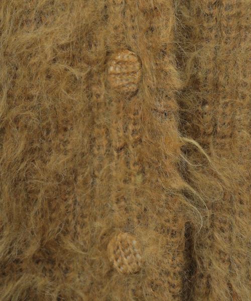 CLANE（クラネ）の「【CLANE】SHAGGY OVER CARDIGAN 15106-2111