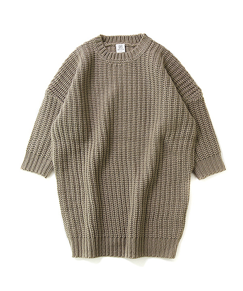 devirock(デビロック)の「畦編みニットワンピース セーター(ワンピース・キッズ・ベージュ/モカ/ラベンダー/イエロー系その他/ワイン・130cm/140cm/120cm/150cm/160cm/110cm/100cm)」の16枚目の写真