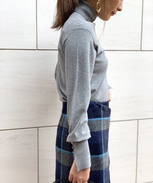 Banner Barrett - 新品未使用タグ付！バナーバレット★タートルネックニットトップス Banner Barrett（バナーバレット）の「SNOWY TURTLE NECK PO