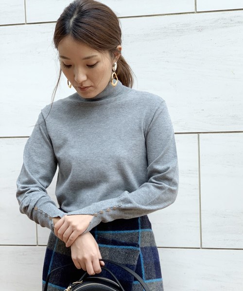 Banner Barrett - 新品未使用タグ付！バナーバレット★タートルネックニットトップス Banner Barrett（バナーバレット）の「SNOWY TURTLE NECK PO