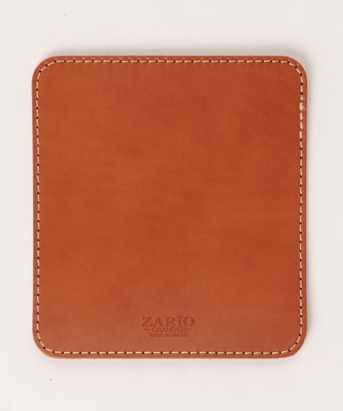 ZARIO-grandee-(ザリオ)の「本牛革シンプルマウスパッド(PCグッズ・メンズ・ネイビー/ブラウン/レッド/グリーン/キャメル・ONE SIZE)」の8枚目の写真