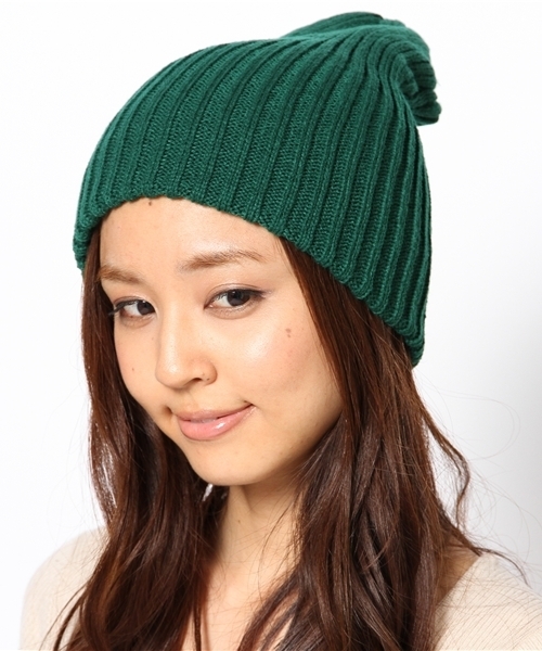 Kastane（カスタネ）の「【Kastane】KNITCAP（ハット・レディース・グレー/ネイビー/グリーン/ホワイト・FREE）」の11枚目の写真