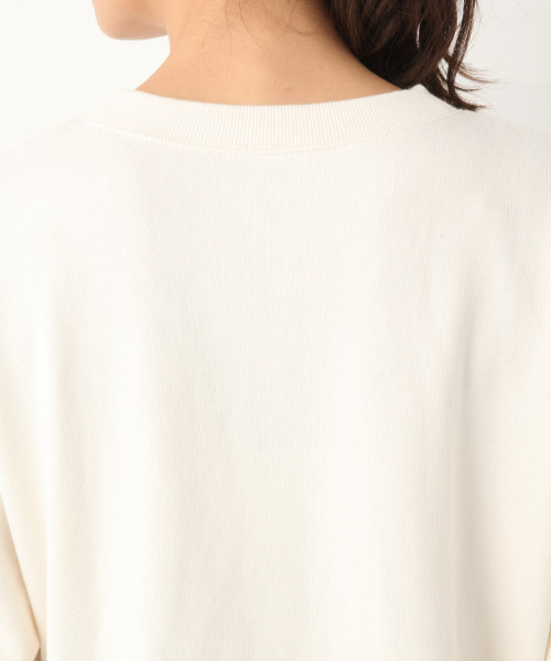 GLOBAL WORK（グローバルワーク）の「MICKEY MOUSE/リメイクフウプルオーバー WOMEN/814132（スウェット・レディース・ホワイト/チャコールグレー/レッド・MEDIUM/LARGE）」の8枚目の写真