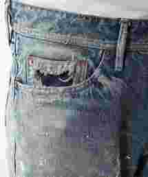 TMT（ティーエムティー）の「HQ PAINT&CRUSH DENIM 5P TAPERED（デニム