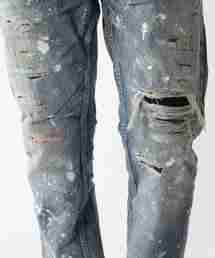 TMT（ティーエムティー）の「HQ PAINT&CRUSH DENIM 5P TAPERED（デニム
