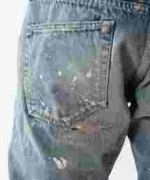 TMT（ティーエムティー）の「HQ PAINT&CRUSH DENIM 5P TAPERED