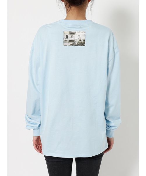 jouetie（ジュエティ）の「ラメローズロンT（Tシャツ/カットソー・レディース・ライトブルー/ブラック/オフホワイト/ピンク・MEDIUM）」の20枚目の写真