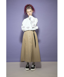 Candy Stripper | BELTED フレア スカート(スカート)