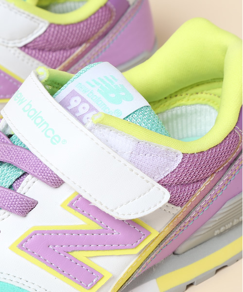 green label relaxing（グリーンレーベルリラクシング）の「［ニューバランス］/KV996 17ｃｍ～24ｃｍ†（スニーカー・キッズ・Navy/MD.Gray/LIME/LT.PINK・23.5cm/17.5cm/24.0cm/20.5cm/21.5cm/18.5cm/21.0cm/23.0cm/19.0cm/21.5㎝/20.0cm/19.5cm/18.0cm/22.0cm/17.0cm/22.5cm）」の8枚目の写真