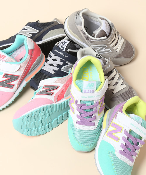 green label relaxing（グリーンレーベルリラクシング）の「［ニューバランス］/KV996 17ｃｍ～24ｃｍ†（スニーカー・キッズ・Navy/MD.Gray/LIME/LT.PINK・23.5cm/17.5cm/24.0cm/20.5cm/21.5cm/18.5cm/21.0cm/23.0cm/19.0cm/21.5㎝/20.0cm/19.5cm/18.0cm/22.0cm/17.0cm/22.5cm）」の12枚目の写真