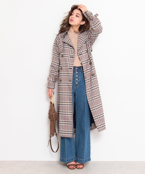 FREE'S MART(フリーズマート)の「◆ベーシックラグラントレンチコート(トレンチコート・レディース・ベージュ/イエロー/ホワイト系その他・SMALL/MEDIUM)」の10枚目の写真