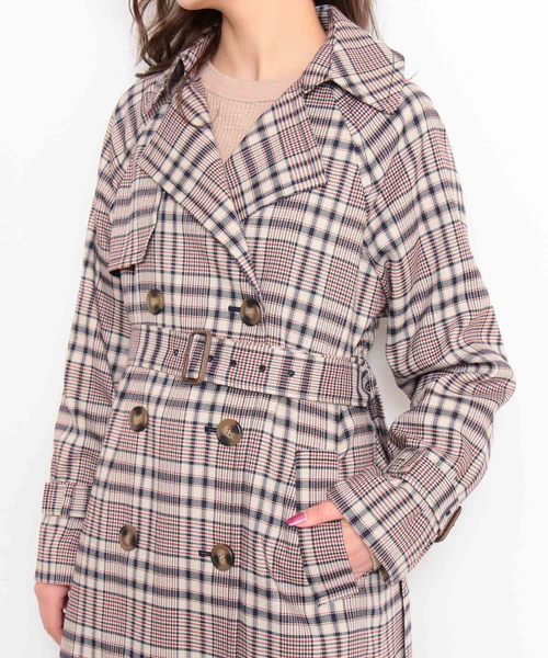 FREE'S MART(フリーズマート)の「◆ベーシックラグラントレンチコート(トレンチコート・レディース・ベージュ/イエロー/ホワイト系その他・SMALL/MEDIUM)」の8枚目の写真