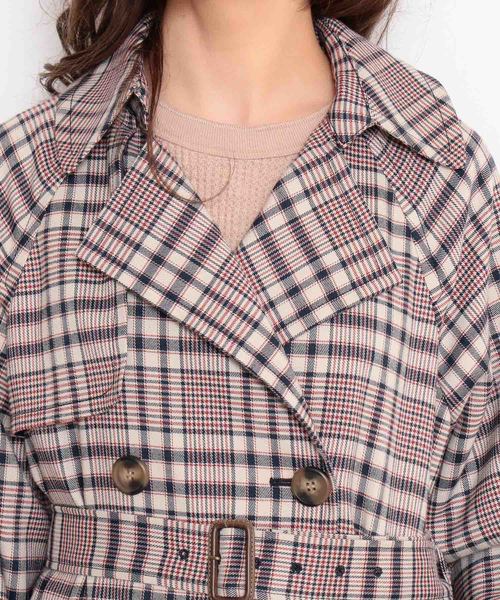 FREE'S MART(フリーズマート)の「◆ベーシックラグラントレンチコート(トレンチコート・レディース・ベージュ/イエロー/ホワイト系その他・SMALL/MEDIUM)」の5枚目の写真