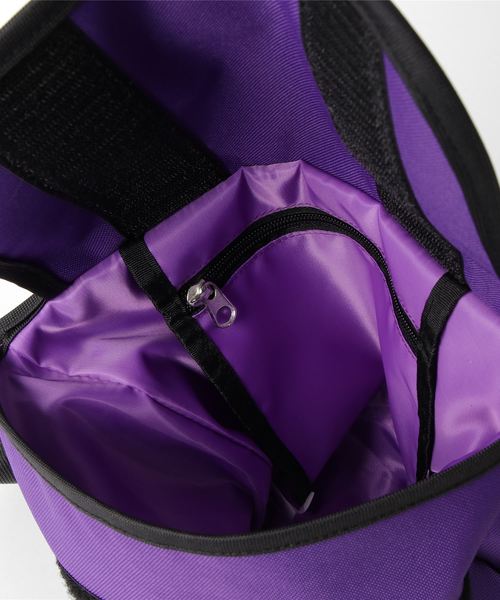 FILA（フィラ）の「∴WEGO/FILA別注ロゴフラップショルダーバッグ（ショルダーバッグ・レディース・トリコロール/ブラック/パープル・FREE）」の6枚目の写真