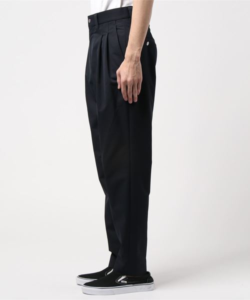 MAISON SPECIAL（メゾンスペシャル）の「“9機能” ファンクションテックワイドテーパードパンツ 【MAISON SPECIAL/メゾンスペシャル】（チノパンツ・メンズ・ベージュ/ダークネイビー・44/46/48）」の3枚目の写真