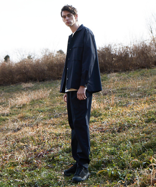 MAISON SPECIAL（メゾンスペシャル）の「“9機能” ファンクションテックワイドテーパードパンツ 【MAISON SPECIAL/メゾンスペシャル】（チノパンツ・メンズ・ベージュ/ダークネイビー・44/46/48）」の7枚目の写真