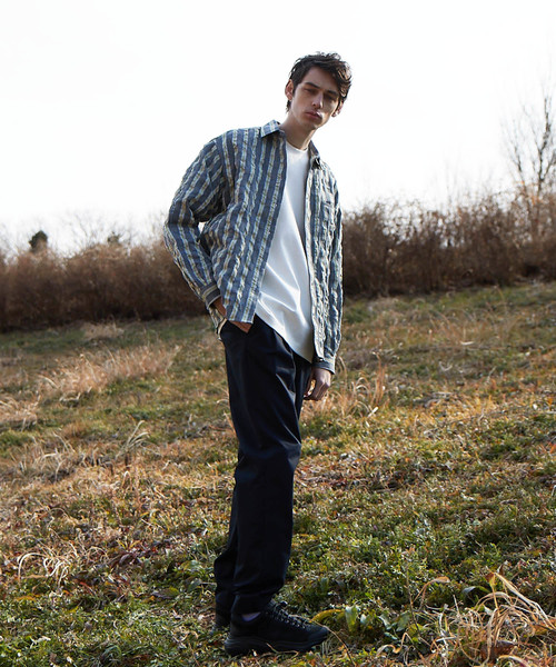 MAISON SPECIAL（メゾンスペシャル）の「“9機能” ファンクションテックワイドテーパードパンツ 【MAISON SPECIAL/メゾンスペシャル】（チノパンツ・メンズ・ベージュ/ダークネイビー・44/46/48）」の9枚目の写真