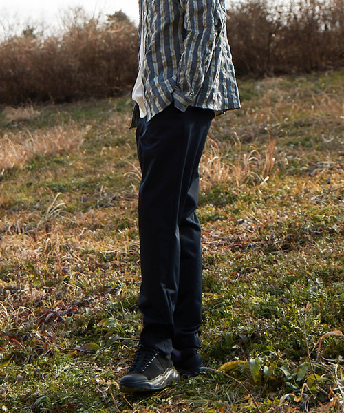 MAISON SPECIAL（メゾンスペシャル）の「“9機能” ファンクションテックワイドテーパードパンツ 【MAISON SPECIAL/メゾンスペシャル】（チノパンツ・メンズ・ベージュ/ダークネイビー・44/46/48）」の14枚目の写真