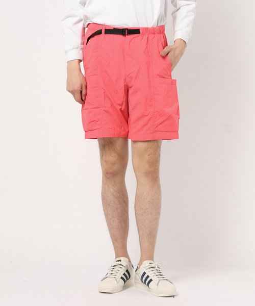 adidas（アディダス）の「アディダス MIDユーティリティショーツ（その他パンツ・メンズ・ピンク/ネイビー/ダークグリーン・M/L/S/XL/XXL）」の3枚目の写真