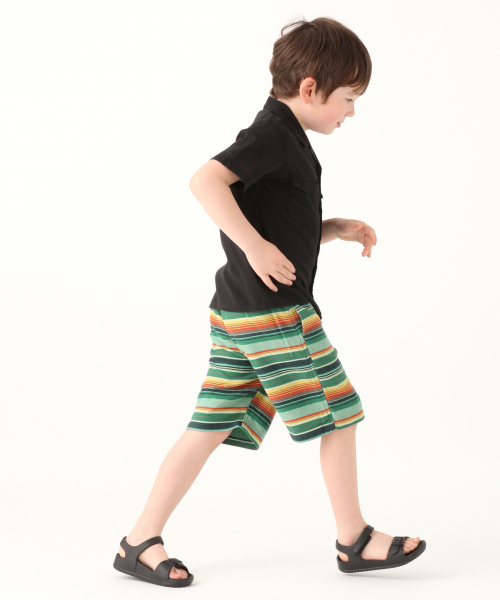 GLOBAL WORK（グローバルワーク）の「【キッズ】カイキンアウトポケシャツ半袖/830264（シャツ/ブラウス・キッズ・ベージュ/ブラック・SMALL/LARGE/X-LARGE/MEDIUM/XX-LARGE）」の5枚目の写真