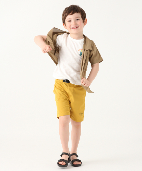 GLOBAL WORK（グローバルワーク）の「【キッズ】カイキンアウトポケシャツ半袖/830264（シャツ/ブラウス・キッズ・ベージュ/ブラック・SMALL/LARGE/X-LARGE/MEDIUM/XX-LARGE）」の17枚目の写真