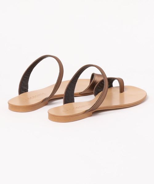 SLOBE IENA（スローブイエナ）の「LAOCOONTE Alice raso 95サンダル（サンダル・レディース・ブラウン系その他/イエロー・36/37/38）」の3枚目の写真