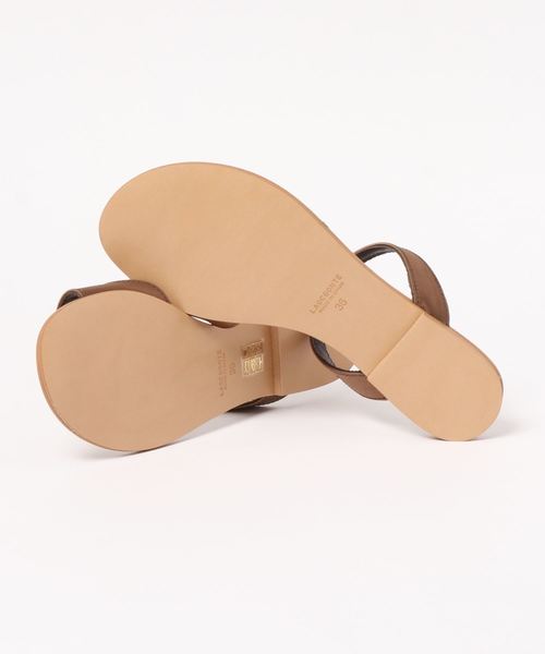 SLOBE IENA（スローブイエナ）の「LAOCOONTE Alice raso 95サンダル（サンダル・レディース・ブラウン系その他/イエロー・36/37/38）」の4枚目の写真