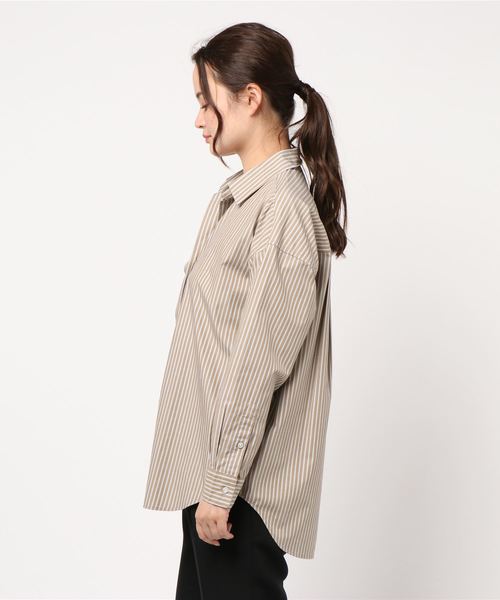 新品 IENA イエナ ストライプ シャツ ブラウス サテン ストライプ シャツ（シャツ／ブラウス）｜IENA（イエナ