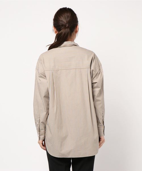IENA 人気完売品　IENA イエナ　ボウタイブラウス　ドット×ストライプ IENA（イエナ）の「ストライプボウタイブラウス◇（シャツ