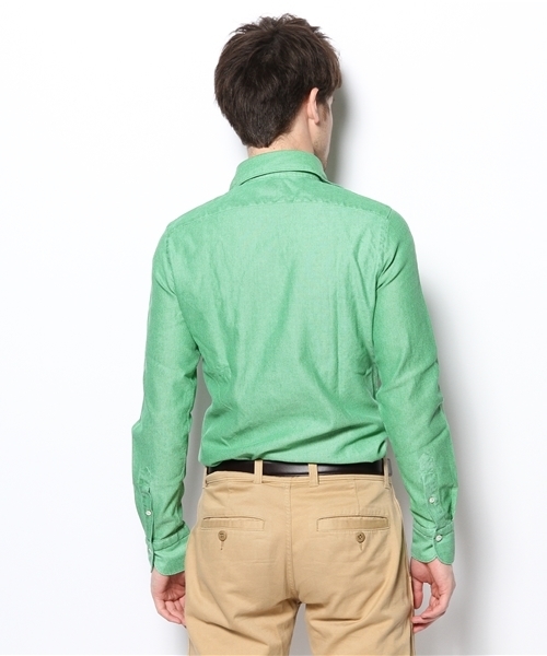 BRILLA per il gusto(ブリッラペルイルグースト)の「Finamore / “EDUARDO”ハニカムカッタウェイ(シャツ/ブラウス・メンズ・グリーン/ブルー系その他/ロイヤルブルー・MEDIUM/SMALL/LARGE/X-SMALL)」の5枚目の写真