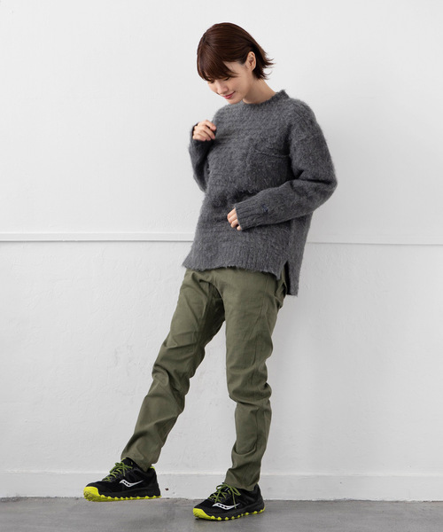 JRD by JARLD(ジェイアールディーバイジャールド)の「【JRD by JARLD】無地 撥水ストレッチツイル ビッグイージーパンツ(その他パンツ・メンズ・ネイビー/ベージュ/カーキ・XS/S/M/L)」の2枚目の写真