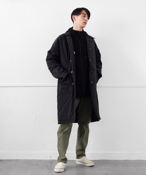 JRD by JARLD(ジェイアールディーバイジャールド)の「【JRD by JARLD】無地 撥水ストレッチツイル ビッグイージーパンツ(その他パンツ・メンズ・ネイビー/ベージュ/カーキ・XS/S/M/L)」の8枚目の写真