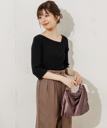 natural couture(�i�`�������N�`���[��)�̃����V�������A�V��V�l�b�N�j�b�g(�j�b�g/�Z�[�^�[)